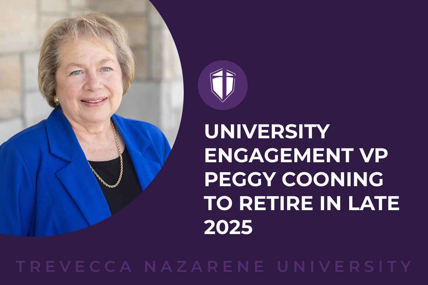 University Engagement VP Peggy Cooning To Retire In Late 2025